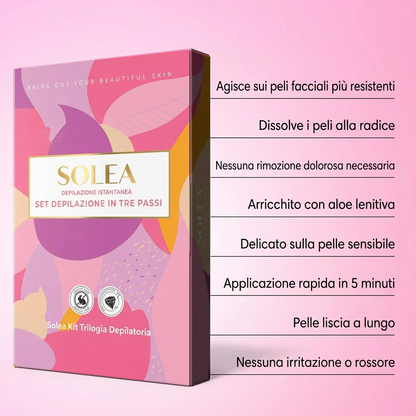 Solea® | Kit Trilogy per la Rimozione dei Peli